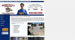 Desktop Screenshot of marcucciconcrete.com